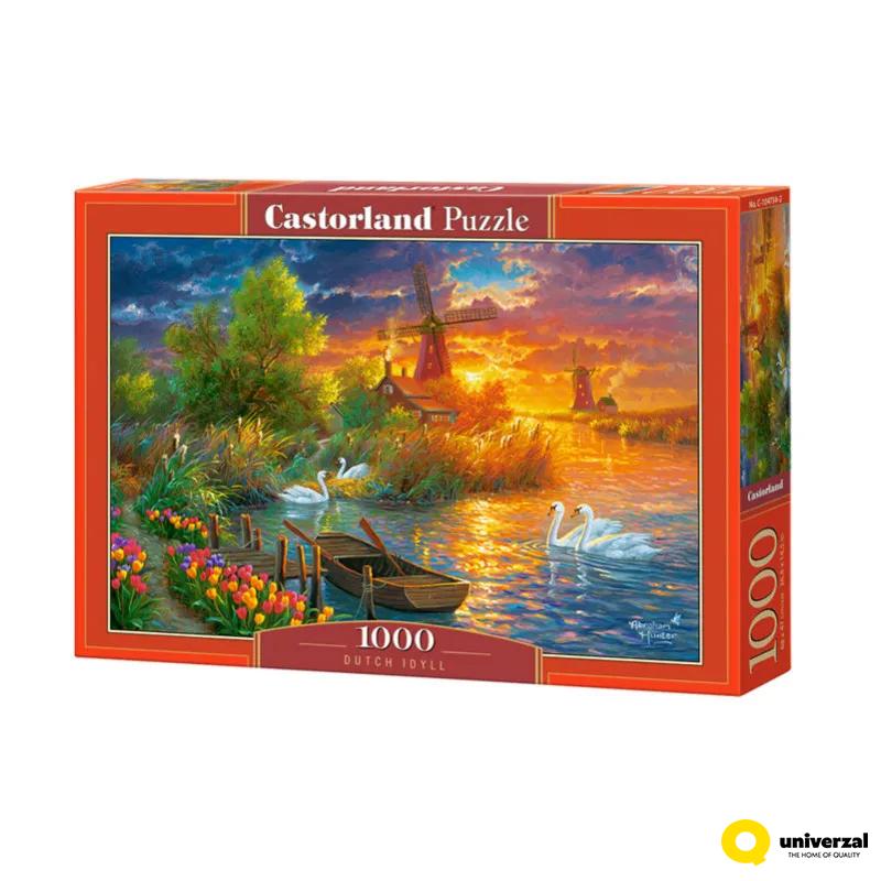 PUZZLE 1000 DELOVA C-104734-2 DUTCH IDYLL CASTORLAND 