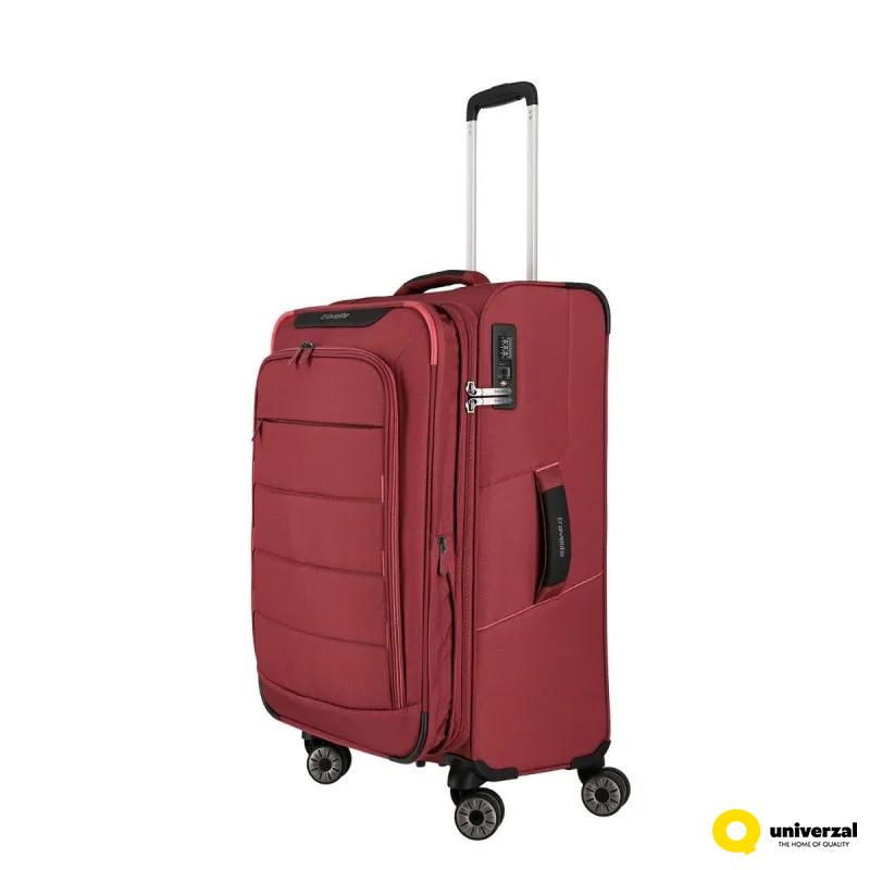 KOFER PUTNI TRAVELITE SKAII 4W TROLLEY M exp. RED/LIGHTRED 092648-12 