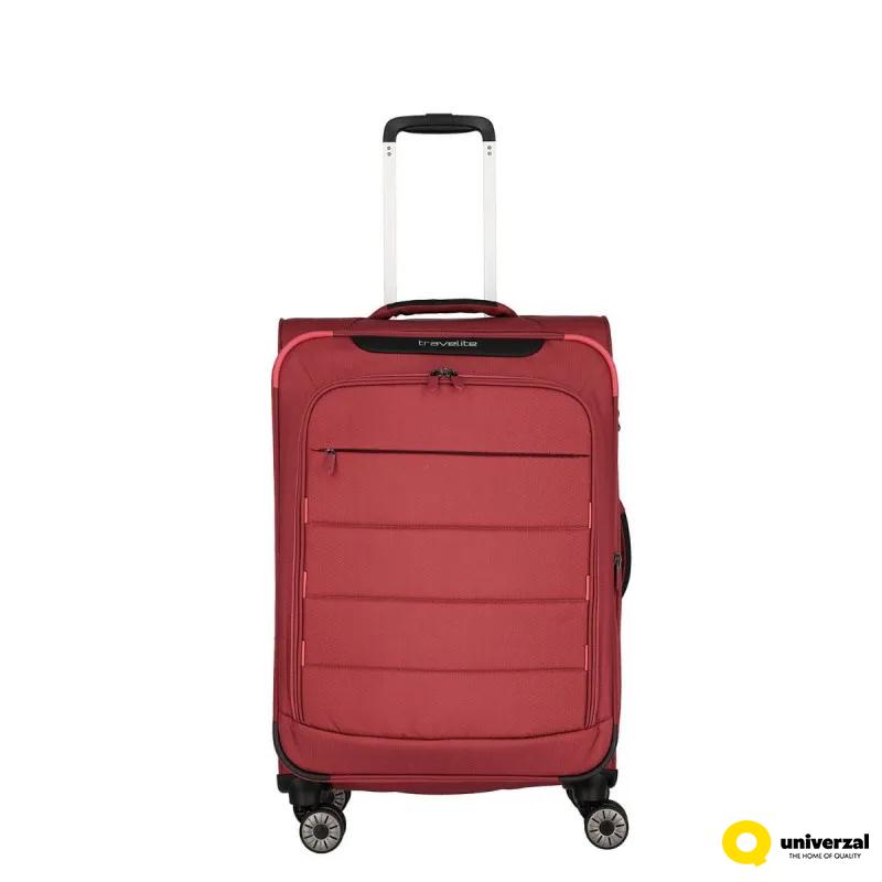 KOFER PUTNI TRAVELITE SKAII 4W TROLLEY M exp. RED/LIGHTRED 092648-12 