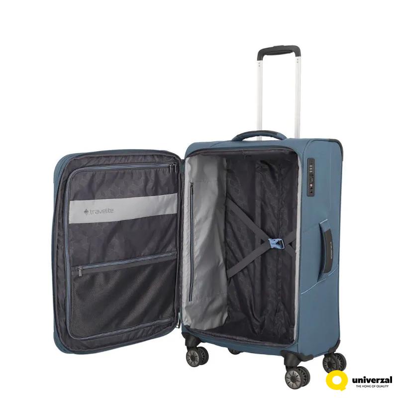 KOFER PUTNI TRAVELITE SKAII 4W TROLLEY M exp. BLUE/LIGHTBLUE 092648-25 