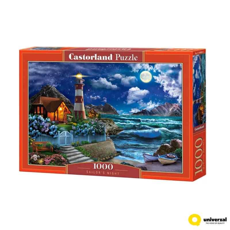 PUZZLE 1000 DELOVA C-104864-2 SAILORS NIGHT CASTORLAND 