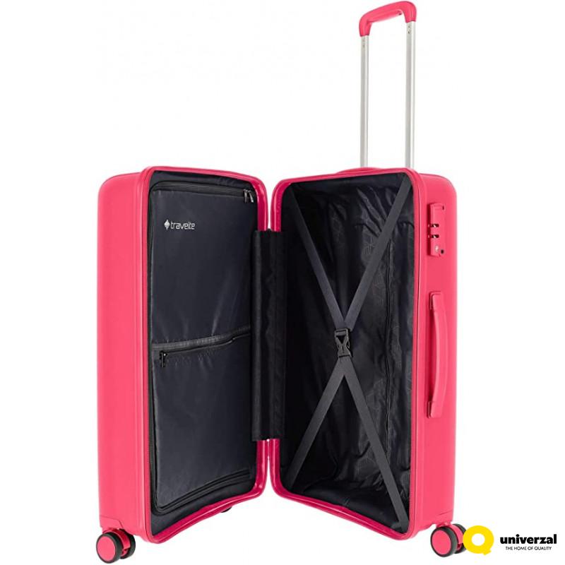 KOFER PUTNI TRAVELITE VAKA 4W TROLLEY M CIKLAMA 076448-19 