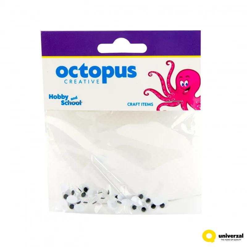 DEKORATIVNE OČI 5X7mm 32kom UNL-1696 OCTOPUS 