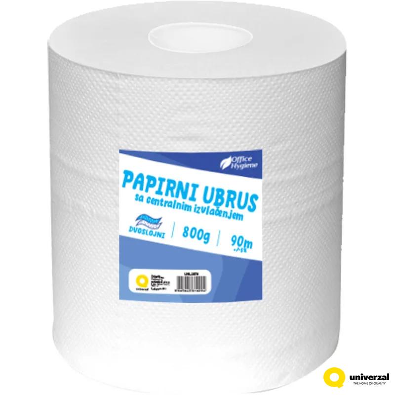 PAPIRNI UBRUS JUMBO 1/1 CENTRALNO IZVLAČENJE OFFICE HYGIENE 800G UNL-2074 