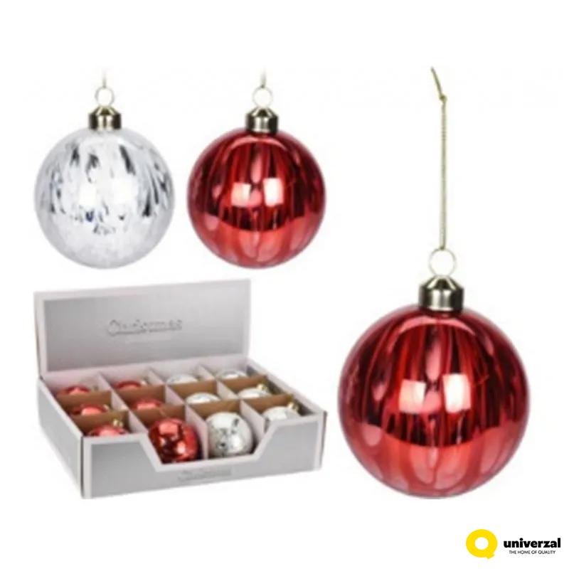 KUGLA NOVOGODIŠNJA 8CM CLRS ABT620900 