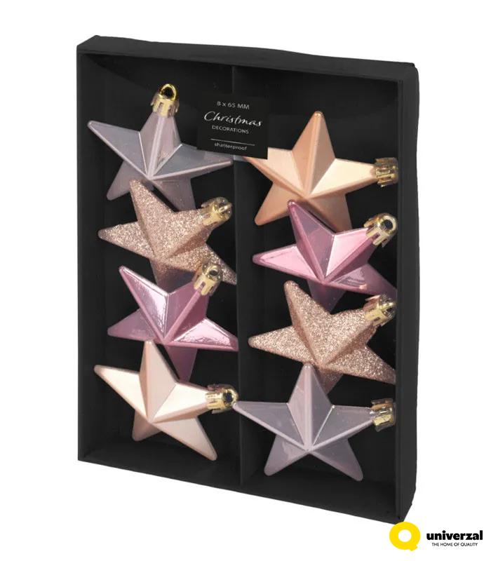 NOVOGODIŠNJI UKRAS ZVEZDA 6.5CM CAN210250 
