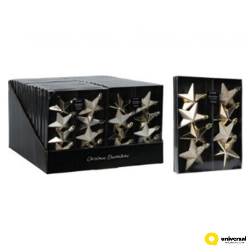 NOVOGODIŠNJI UKRAS ZVEZDA 6.5CM STAR LIGHT CAN219090 