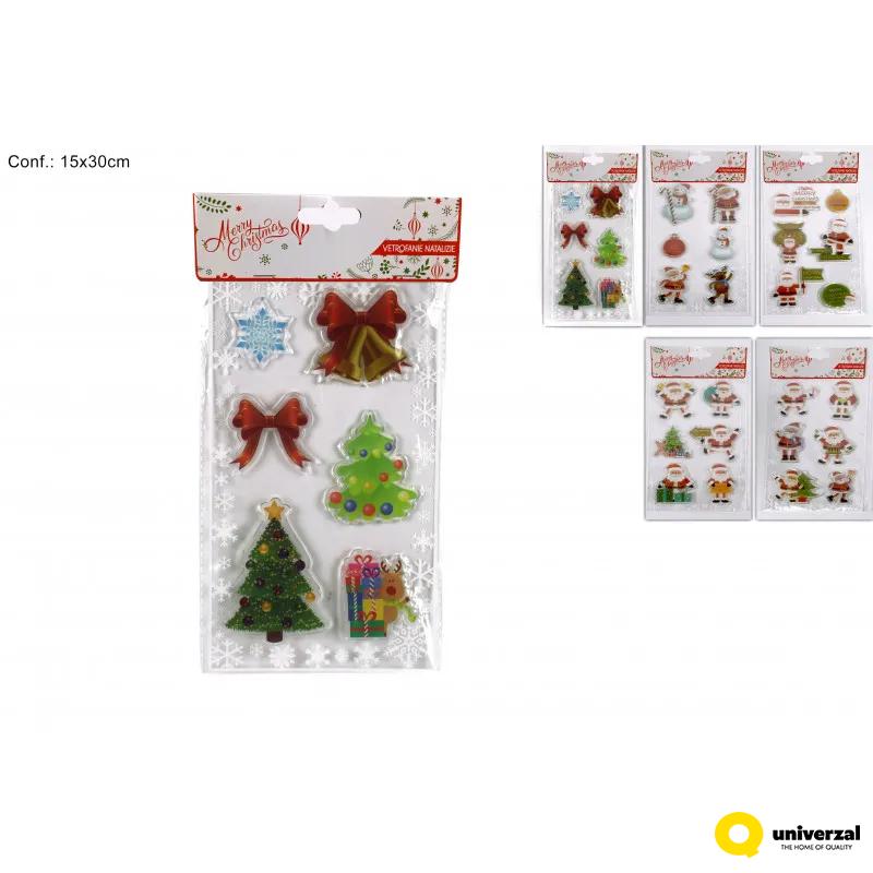 NOVOGODIŠNJI STIKERI ZA PROZOR GEL XNA22007411 