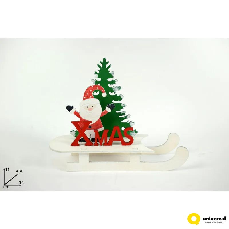 UKRAS NOVOGODIŠNJI DEDA MRAZ NA SANKAMA XNA20019811 