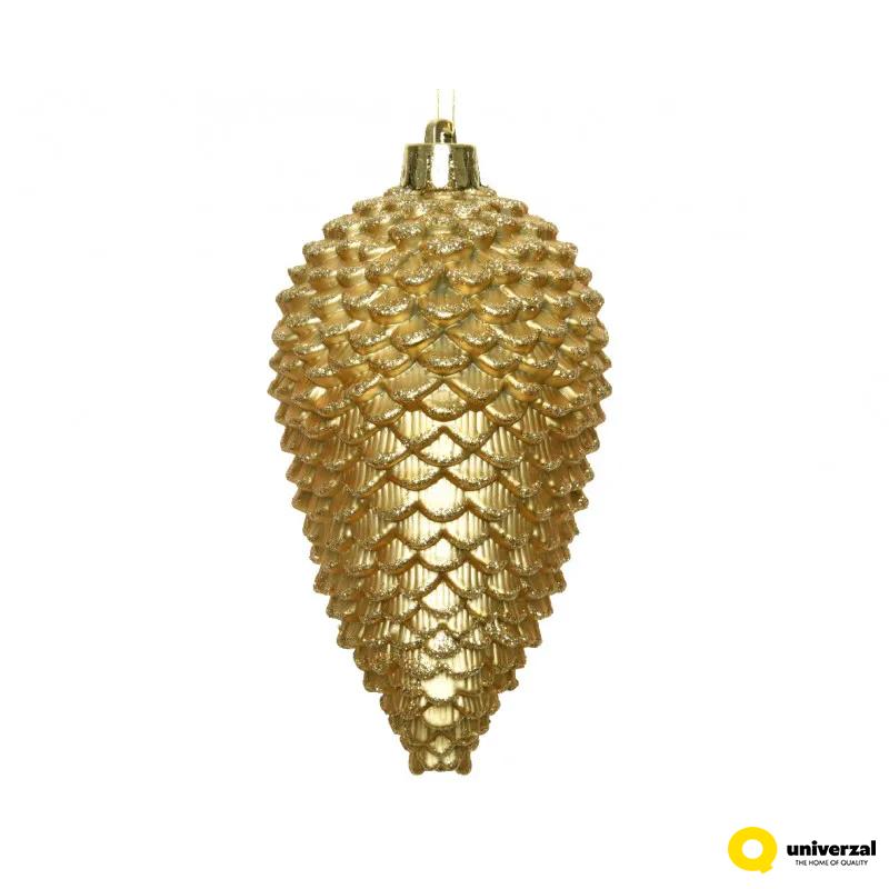 UKRAS NOVOGODIŠNJI ŠIŠARKA 12CM 4/1 ZLATNA 028520 