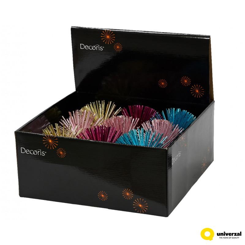 UKRAS NOVOGODIŠNJI ZA JELKU 8CM MIX 029476 