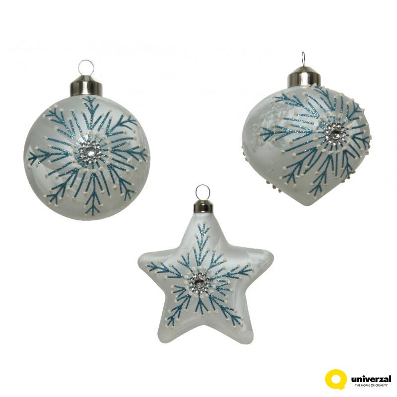 UKRAS NOVOGODIŠNJI 8CM PLAVI MIST 061029 