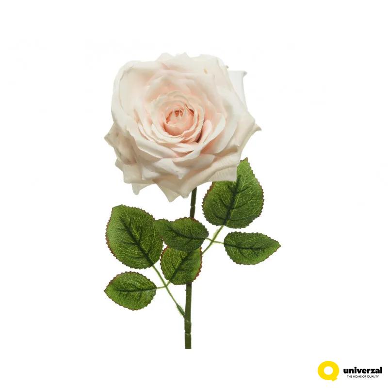 CVET DEKORATIVI RUŽA BELA 53CM 220330 