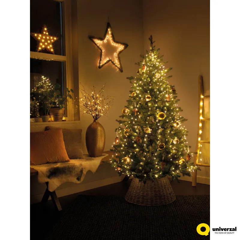 LAMPICE NOVOGODIŠNJE 180CM SILVER OUTDOOR 496158 