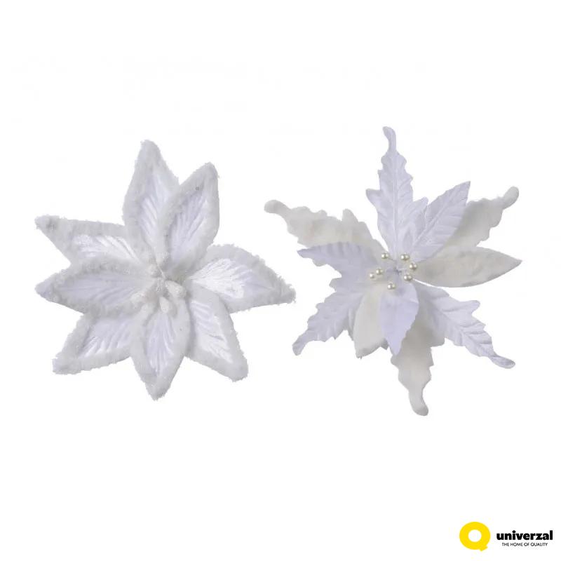 CVET DEKORATIVNI 30X4CM BELI 629502 