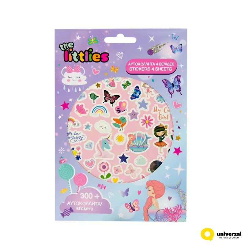 STIKERI 300PCS 14.5X21.5CM THE LITTLIES GIRL 000646871 