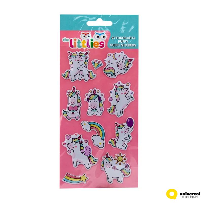 STIKERI PUFFY 10X22CM UNICORN THE LITTLIES 000646917 