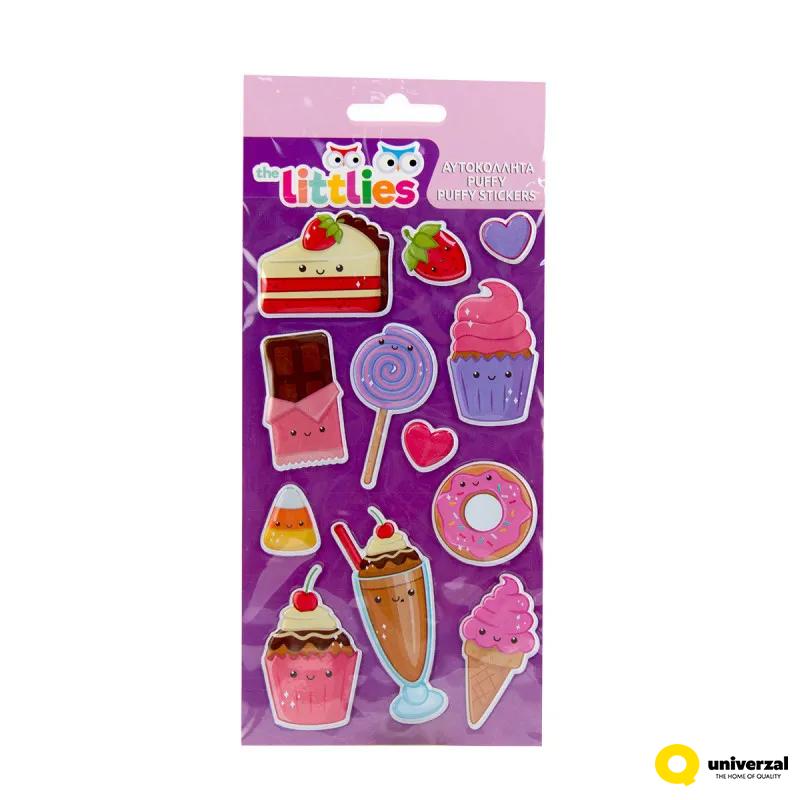 STIKERI PUFFY 10X22CM CANDY THE LITTLIES 000646918 