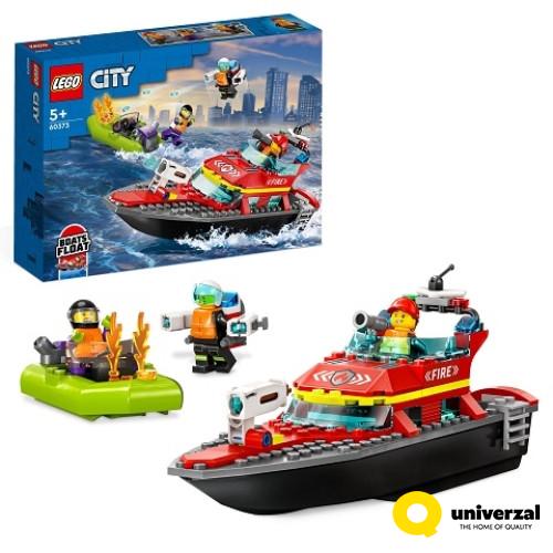 KOCKE LEGO CITY FIRE RESCUE BOAT 60373 