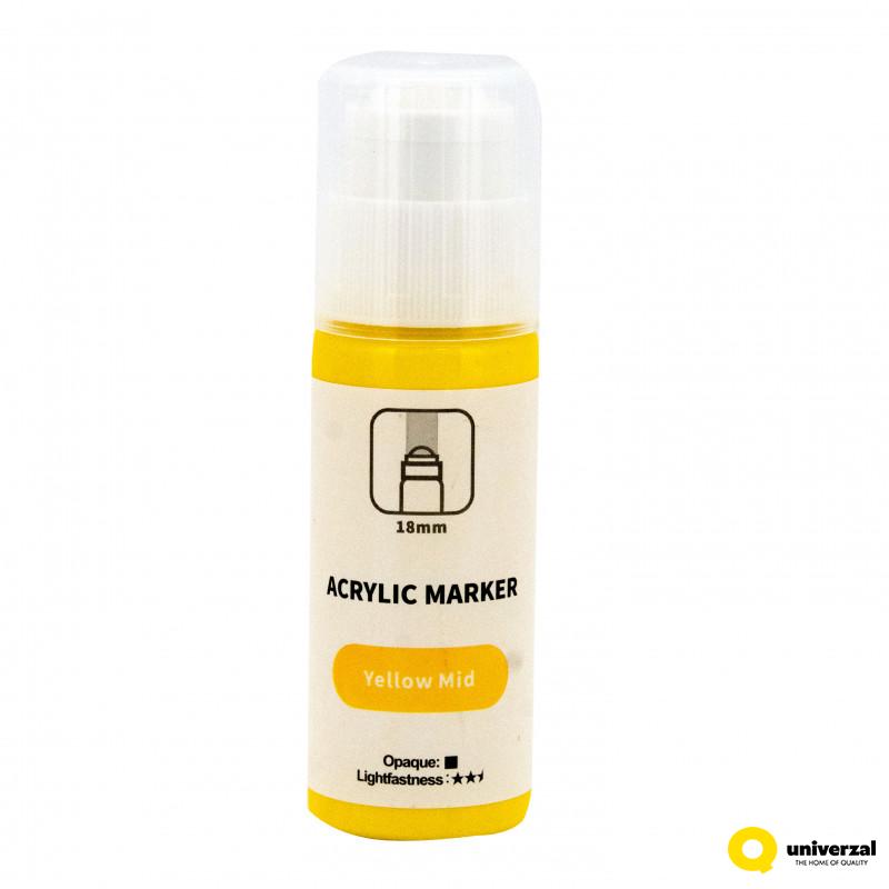 MARKER AKRILNI 60ml YELLOW MID PA86012 ART 