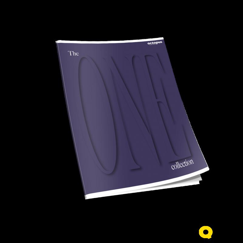 SVESKA A4 DIKTO 52L THE ONE COLOR 80g OCTOPUS UNL-2145 