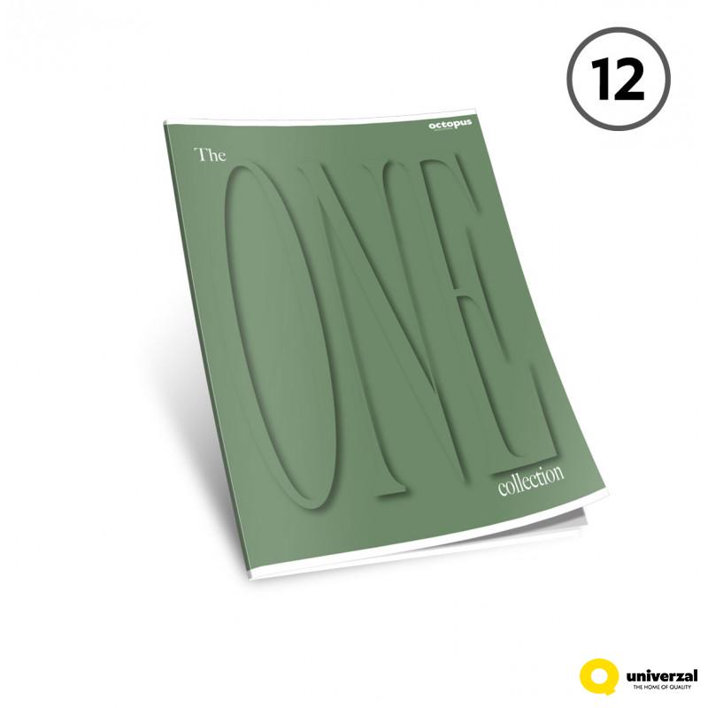 SVESKA A4 ČISTA 52L THE ONE COLOR 80g OCTOPUS UNL-2146 