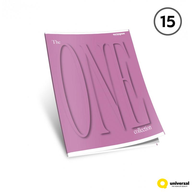 SVESKA A4 ČISTA 52L THE ONE COLOR 80g OCTOPUS UNL-2146 