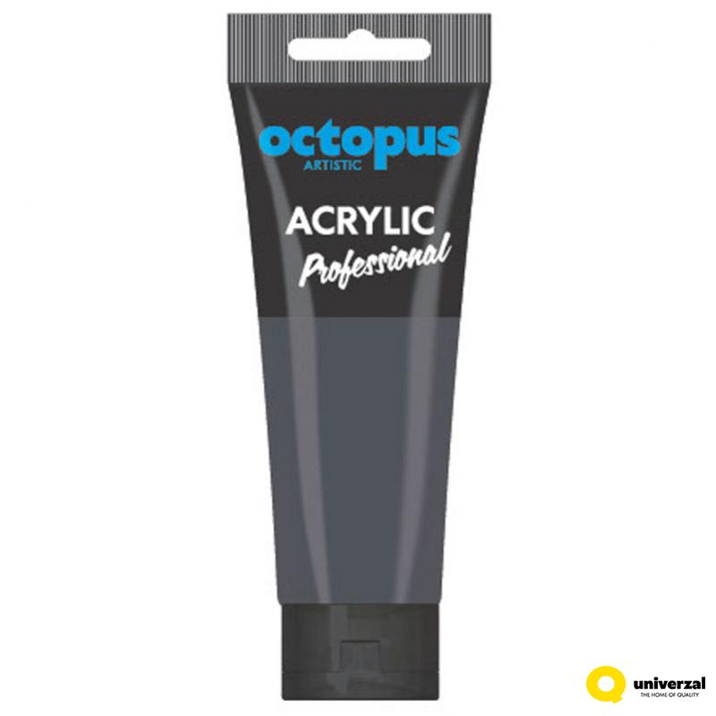 BOJA AKRILNA 75ML OCTOPUS PROFESSIONAL GREY 043 UNL-2313 