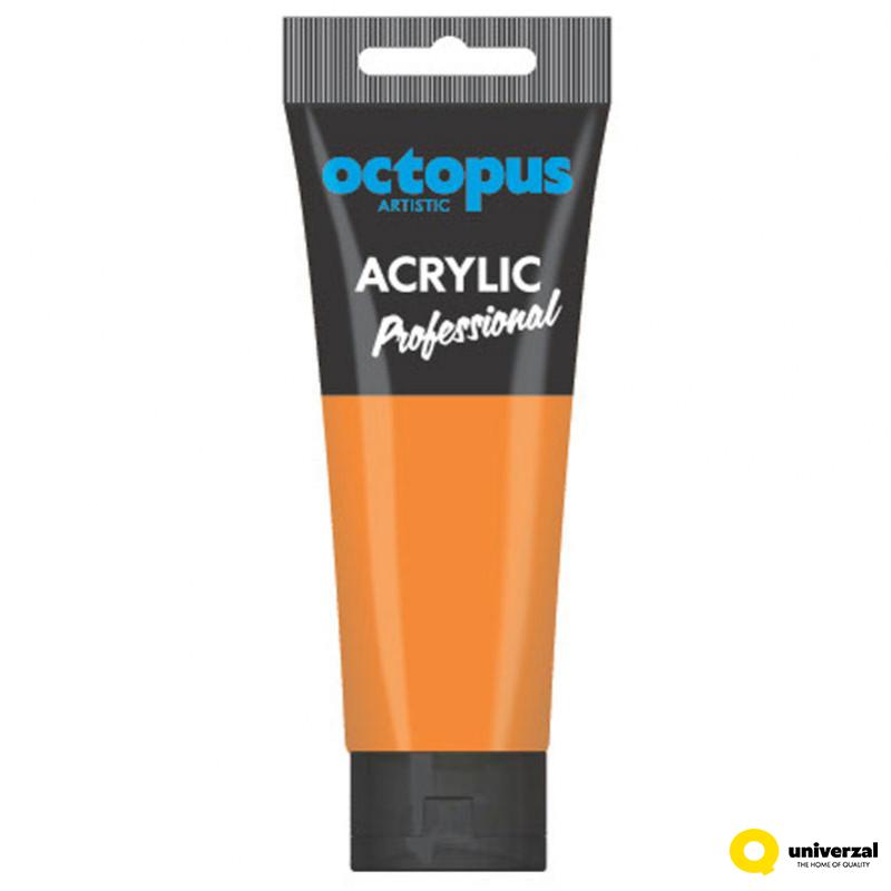 BOJA AKRILNA 75ML OCTOPUS PROFESSIONAL DEEP YELLOW 130 UNL-2315 