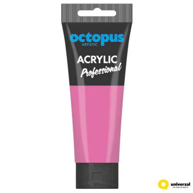 BOJA AKRILNA 75ML OCTOPUS PROFESSIONAL FUCHSIA 199 UNL-2317 
