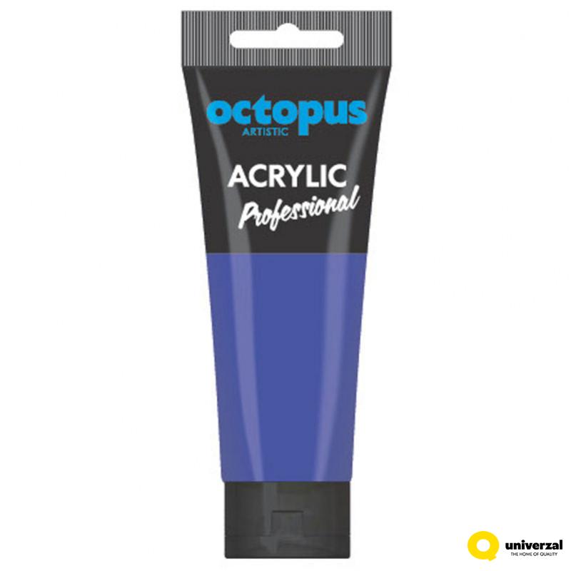 BOJA AKRILNA 75ML OCTOPUS PROFESSIONAL ULTRAMARINE BLUE 443 UNL-2325 