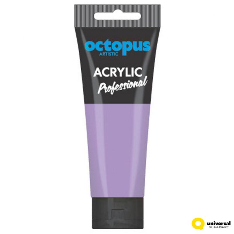 BOJA AKRILNA 75ML OCTOPUS PROFESSIONAL LIGHT PURPLE 470 UNL-2326 