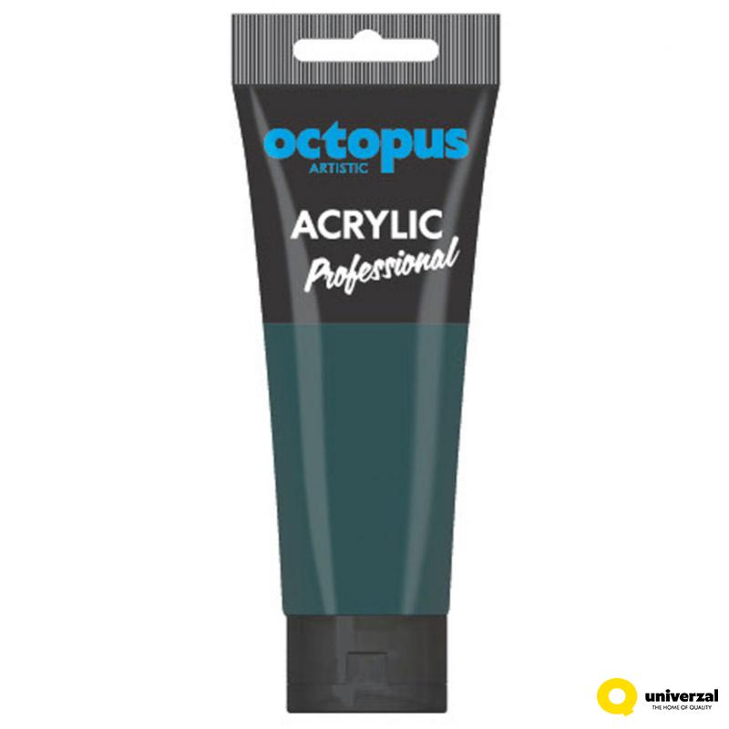 BOJA AKRILNA 75ML OCTOPUS PROFESSIONAL VIRIDIAN GREEN 560 UNL-2328 