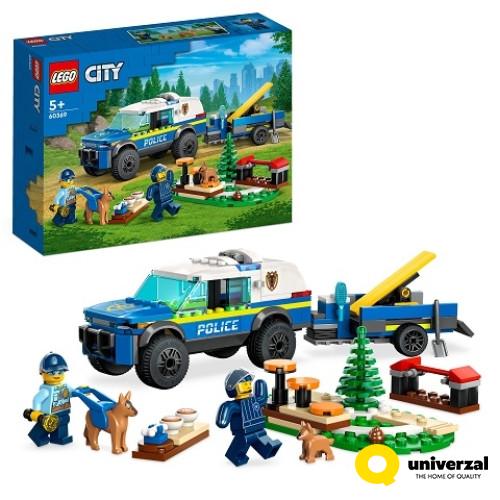 KOCKE LEGO CITY MOBILE POLICE DOG TRAINING LE60369 