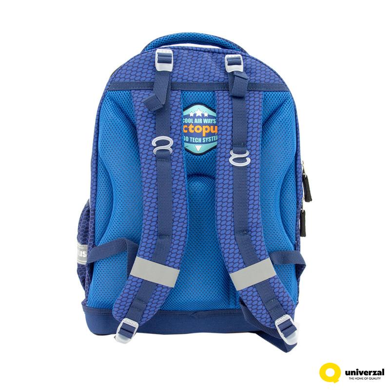 TORBA ŠKOLSKA ANATOMSKA OCTOPUS FOOTBALL BLUE OET2410 