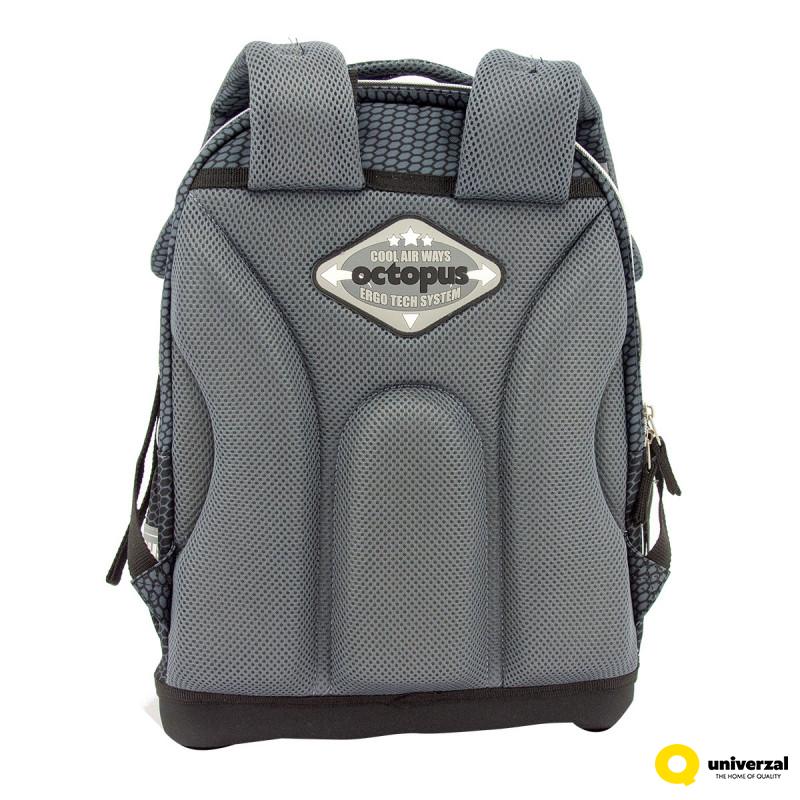 TORBA ŠKOLSKA ANATOMSKA OCTOPUS FOOTBALL GREY OET2420 