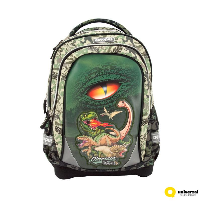 TORBA ŠKOLSKA ANATOMSKA OCTOPUS DINOSAUR OET2430 