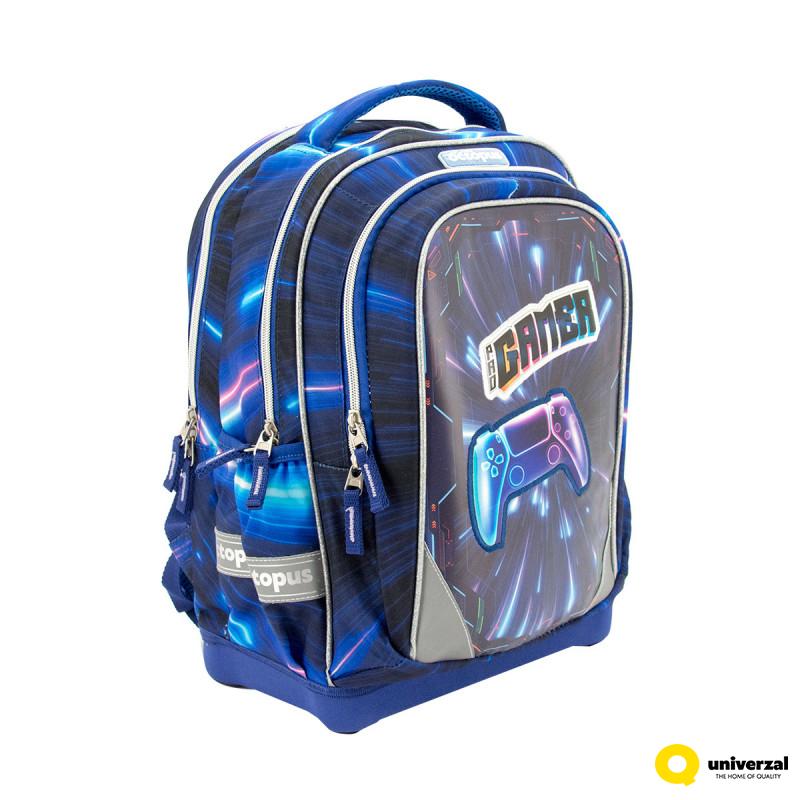 TORBA ŠKOLSKA ANATOMSKA OCTOPUS GAMER OET2440 