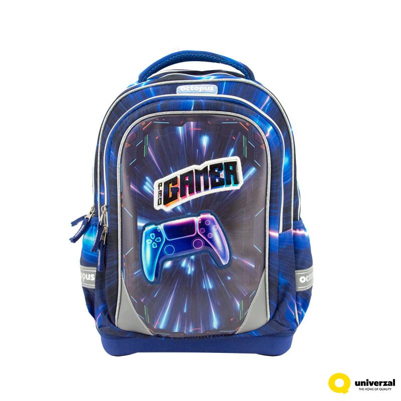 TORBA ŠKOLSKA ANATOMSKA OCTOPUS GAMER OET2440 