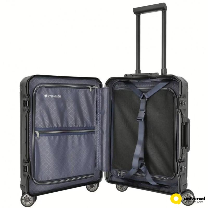 KOFER PUTNI TRAVELITE NEXT 4W TROLLEY S W/FRONTPOCKET BLACK 079946-01 