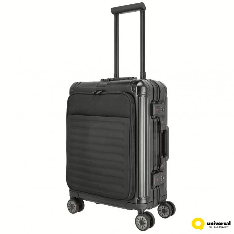 KOFER PUTNI TRAVELITE NEXT 4W TROLLEY S W/FRONTPOCKET BLACK 079946-01 