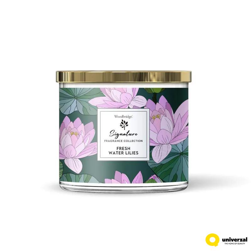 SVEĆA MIRISNA 410g FRESH WATER LILIES WTT012 WOODBRIDGE 
