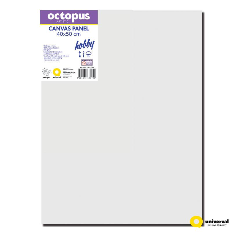 PLATNO SLIKARSKO PANEL OCTOPUS 40x50cm HOBBY 280g UNL-2299 