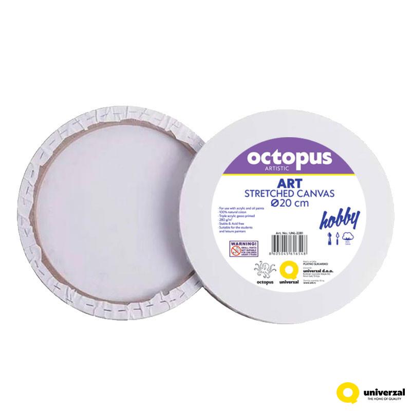 PLATNO SLIKARSKO OCTOPUS OKRUGLO fi20cm HOBBY 280g UNL-2281 