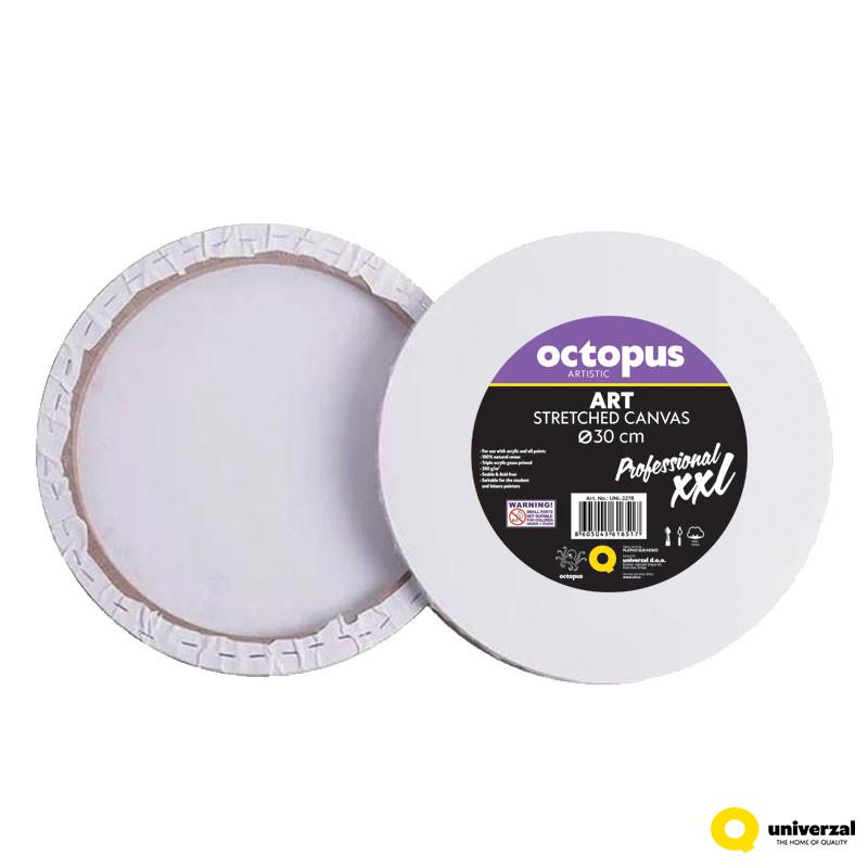 PLATNO SLIKARSKO OCTOPUS OKRUGLO fi30cm XXL PROFESSIONAL 350g UNL-2278 