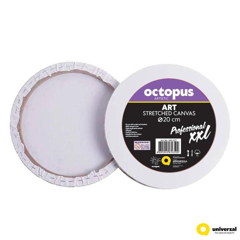 PLATNO SLIKARSKO OCTOPUS OKRUGLO fi20cm XXL PROFESSIONAL 350g UNL-2277 