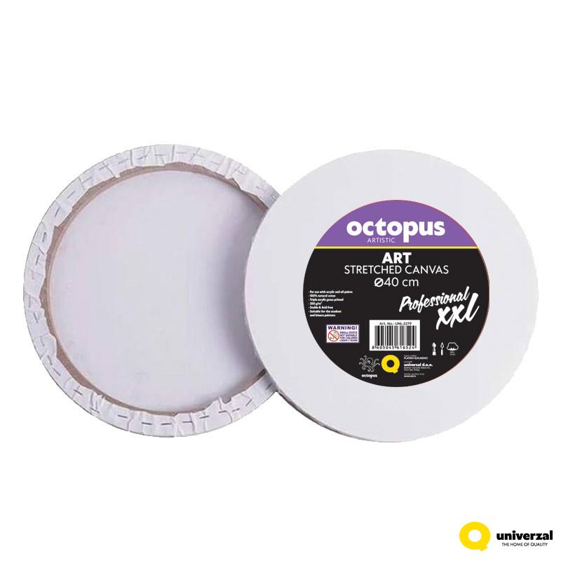 PLATNO SLIKARSKO OCTOPUS OKRUGLO fi40cm XXL PROFESSIONAL 350g UNL-2279 