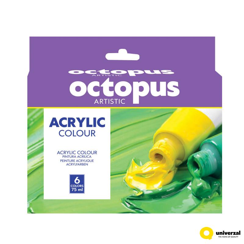 BOJA AKRILNA OCTOPUS HOBBY 75ml 6/1 UNL-2373 