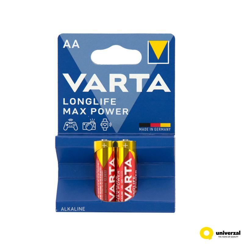 BATERIJE VARTA ALKALNA 2/1 LR06 1.5V LONGLIFE MAX POW 