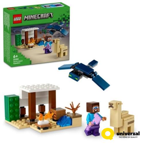 KOCKE LEGO MINECRAFT STEVES DESERT LE21251 